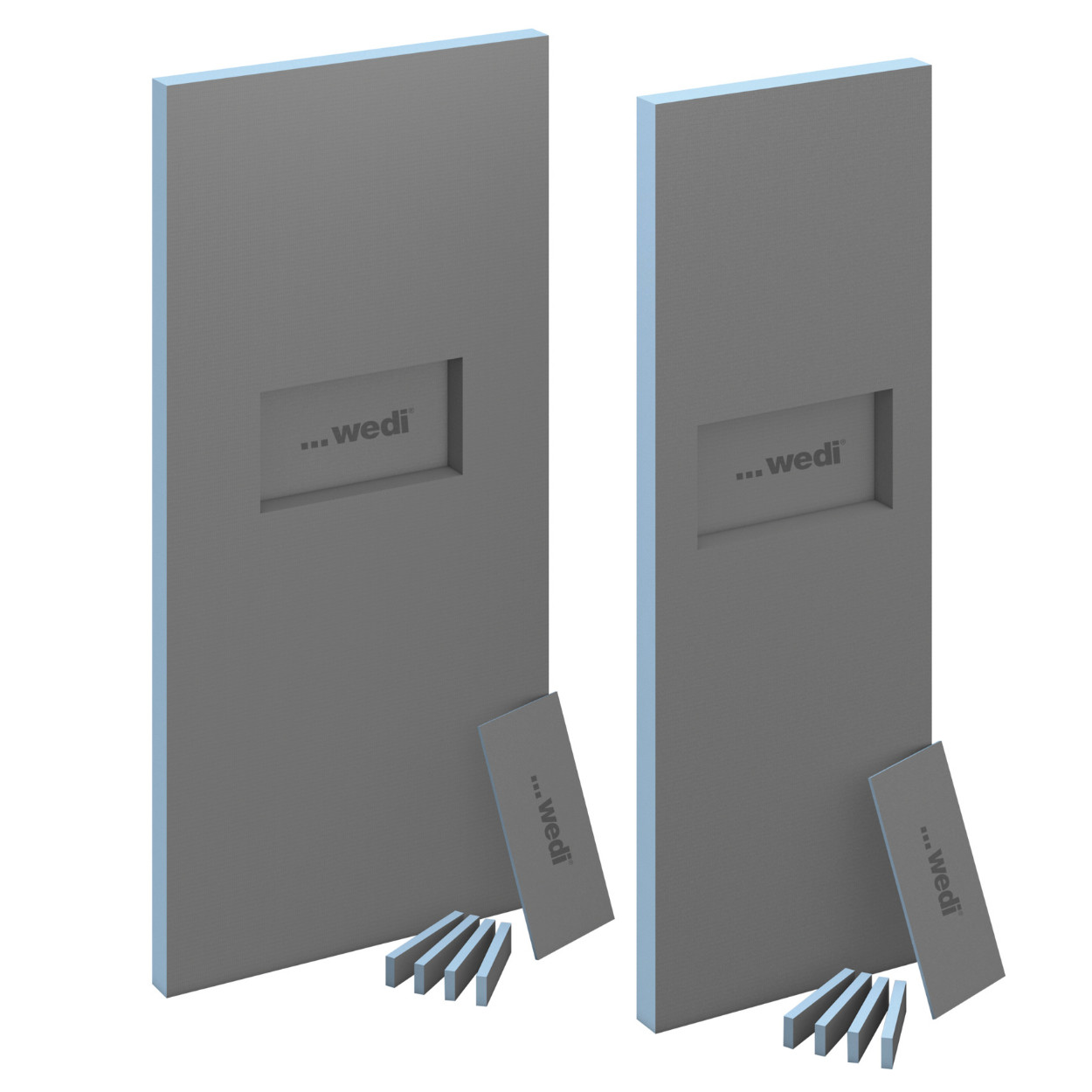 Wedi Sanwell Wandelement met Nis